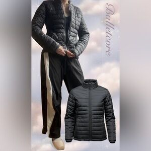 🖤 Puffer jacket 🩰 Ballet warmup